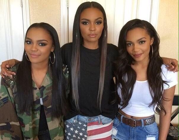 China Anne McClain with her sisters