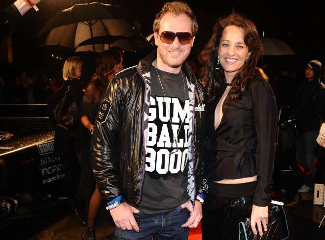 Maximillion Cooper with his first wife, Julie Brangstrup