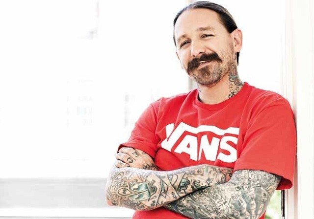 American tattoo artist, Oliver Peck