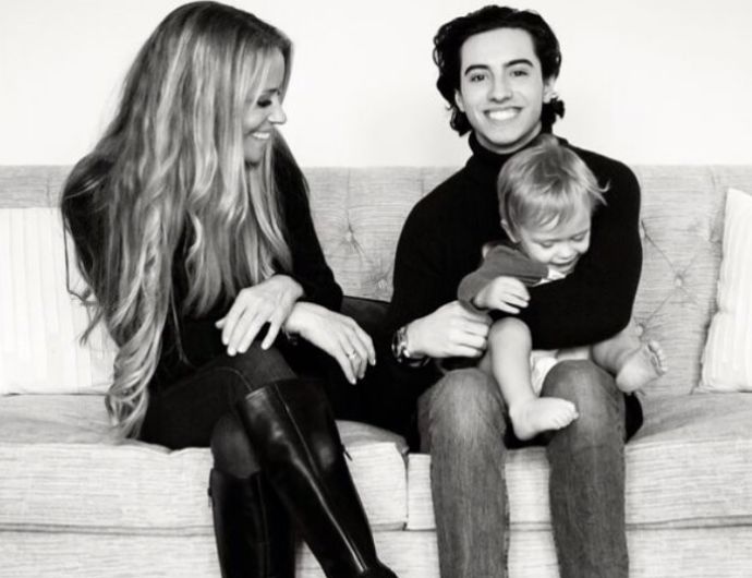 Nicole Curtis with her children, Ethan and Harper
