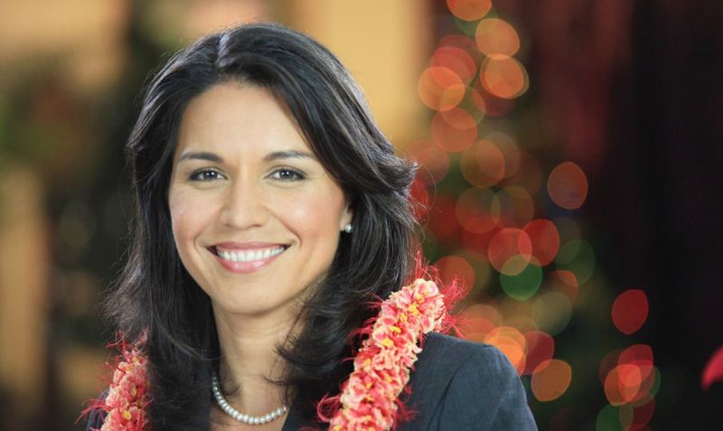 A Vice Chair of the Democratic National Committee, Tulsi Gabbard